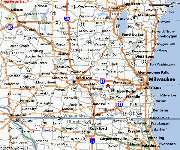 milwaukee map